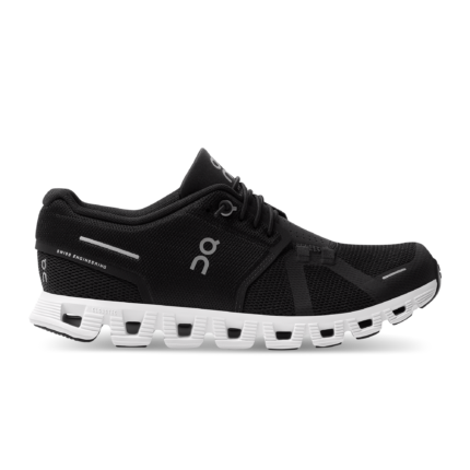 Zapatillas Cloud 5 Negro Blanco